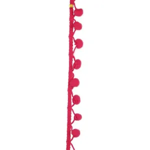 Sznurek Titanum Craft-Fun Series z pomponami 1,5m (PJ469)