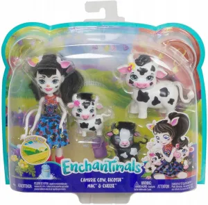 Lalka Mattel Enchantimals rodzinka 150mm (GJX43)