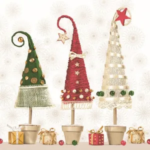 Serwetki Pol-mak gwiazdka - mix 330mm x 330mm (Sd GW)