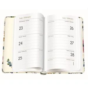 Kalendarz książkowy (terminarz) METALIC STRIPES A6 Interdruk (192 strony)