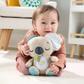 Pluszak interaktywny KOALA MUZYCZNY USPOKAJACZ dla maluszka od urodzenia Fisher Price (JBD65)