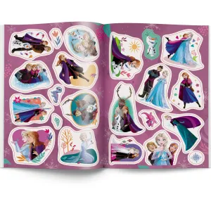 Książka dla dzieci Kraina lodu. Kolorowanka z Naklejkami Ameet