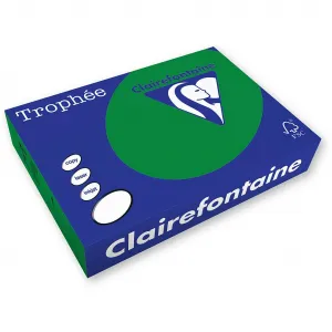 Papier kolorowy Trophee kolorowy A4 - zielony ciemny 80g (xca41783)