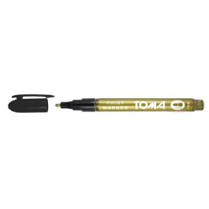 Marker olejowy Toma, złoty 1,5mm okrągła końcówka (TO-441 9 3)