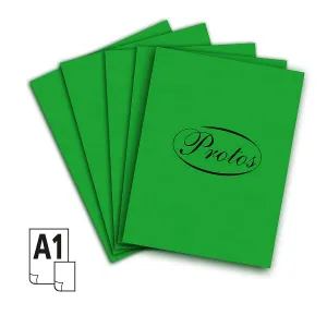 Brystol A1 zielony 160-180g 20k [mm:] 610x860 Protos