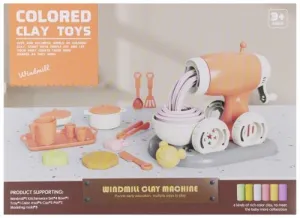 Masa plastyczna dla dzieci makaron mix Mega Creative (545639)