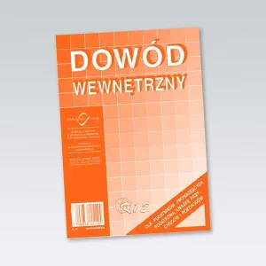 Druk offsetowy A5 Dowód wewnętrzny A5 40k. Michalczyk i Prokop (K-12)