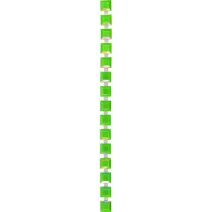 Kryształki Titanum Craft-Fun Series samoprzylepne na pasku kwadraty 8x8mm zielone (16078C)