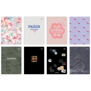 Zeszyt mix A5 60k. 70g krata Interdruk