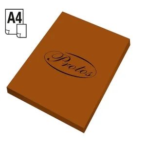 Papier ksero Protos A4 - brązowy 80g