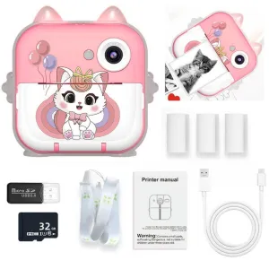 Aparat fotograficzny różowy Lean (21291)