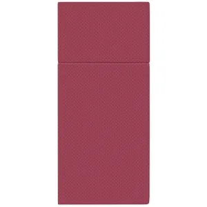 Serwetki Softpoint Unicolor bordowy bibuła [mm:] 320x380 Paw (PUNP000023)
