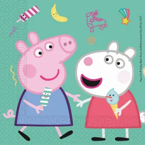 Kubek jednorazowy Godan Peppa Pig 33x33, 20 szt (91034)