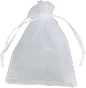 Organza Craft-Fun Series Woreczki z organzy białe Titanum (25BJ033127-1)