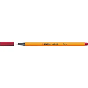 Cienkopis wkład bordowy 0,4mm 1kol. Stabilo (88/50)