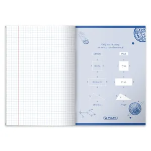 Zeszyt The Hero A5 16k. 70g krata Herlitz (9554064)