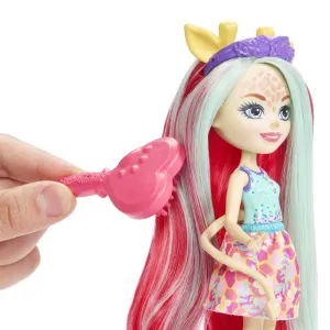 Lalka Enchantimals Żyrafa Lalka Deluxe [mm:] 150 Mattel (HNV29)