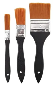 Pędzel drewniany uchwyt Flamingo (SR-B31)