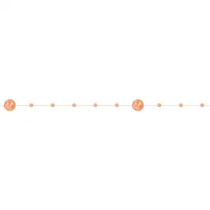 Perełki Titanum Craft-Fun Series na żyłce pomarańczowy (D-9)