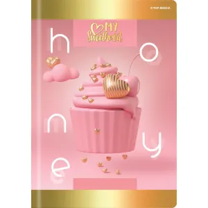 Zeszyt Top 2000 Honey A5 32k. 70g krata (400113894)