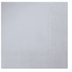 Serwetki Paw Lunch - srebrny 330mm x 330mm (SDL552408)