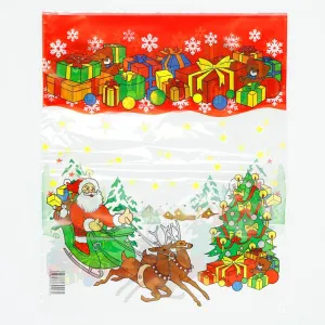 Worek foliowy Bożenarodzenie 30 szt 400 mm x 500 mm