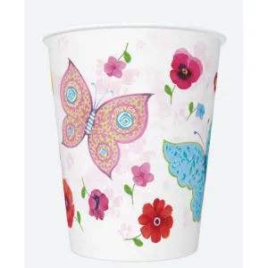 Kubek jednorazowy daisy papier 250ml Pol-mak (01)