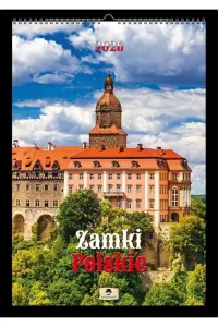 Kalendarz ścienny ZAMKI 320mm x 470mm Pan Kalendarzyk (A3 VD.22)