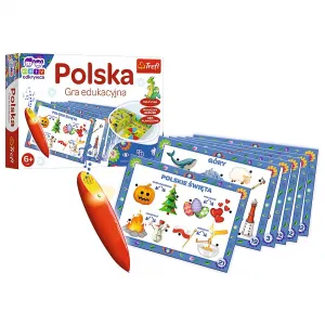 Gra edukacyjna Trefl Polska Magiczny ołówek (02114)
