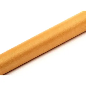 Organza organza Gładka 0,36x9 [mm x m] ZŁOTE Partydeco (ORS-019)