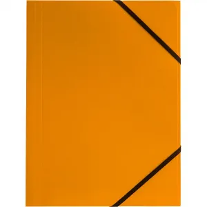 Teczka kartonowa na gumkę Tetis A4 kolor: pomarańczowy 350g 320mm x 240mm (BT600-P)