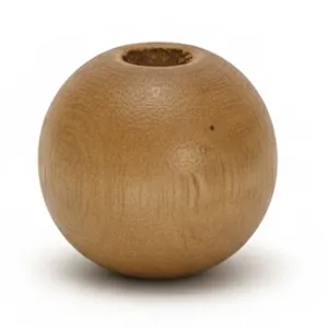 Ozdoba drewniana Craft-Fun Series Korale drewniane w kolorze ciemnobrązowym Titanum (25KBZ007)