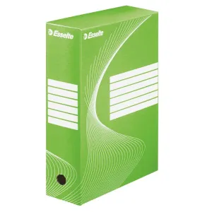 Pudło archiwizacyjne A4 Boxy 100 biały karton [mm:] 245x100x 345 Esselte (128424)