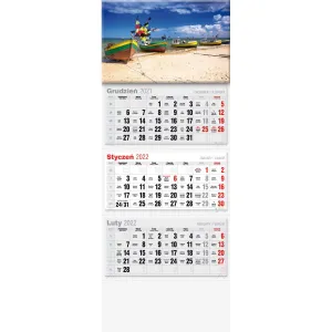 Kalendarz ścienny Avanti trójdzielne (5901769620568)