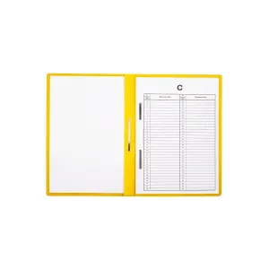 Skoroszyt A4 żółty PVC PCW Biurfol