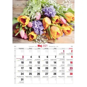 Kalendarz ścienny Avanti wieloplanszowy 285mm x 410mm (5901769621060)