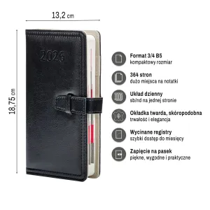 Organizer ORGANIZER 3/4 B5 (mix) Press (dzienny)