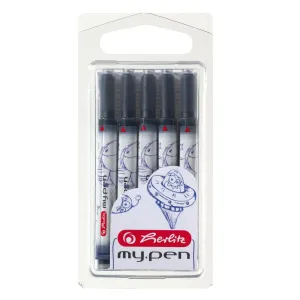 Naboje długie My Pen 10983443 niebieski Herlitz (300002944)