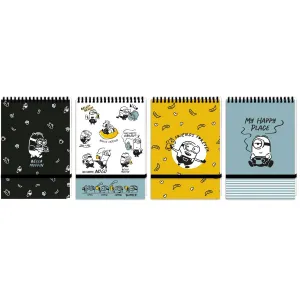 Kołozeszyt (kołonotatnik) Minionki A6 96k. 70g krata (nd) (5894)