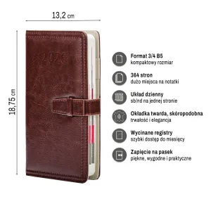 Organizer ORGANIZER 3/4 B5 (mix) Press (dzienny)