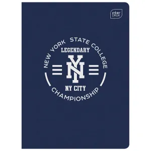 Zeszyt MAT+UV A5 60k. 70g krata Interdruk