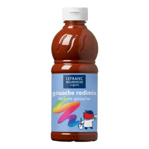 Farba tempera REDIMIX kolor: brązowy 500ml 1 kolor. Lefranc&Bourgeois (188015)