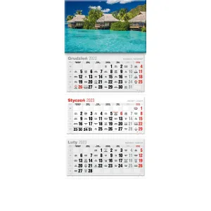 Kalendarz ścienny Avanti trójdzielne (5901769620568)