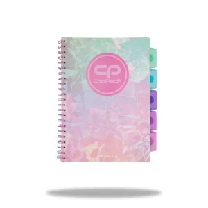 Kołozeszyt (kołonotatnik) CoolPack TIE DYE A4 krata Patio (93761CP)