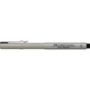 Cienkopis kreślarski Ecco Pigment wkład czarny 0,7mm 1kol. Faber Castell (FC166799)
