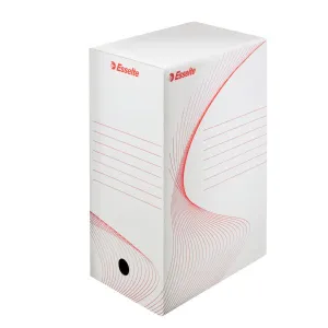 Pudło archiwizacyjne A4 Boxy 150 biały karton [mm:] 245x150x 345 Esselte (128602)