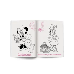 Książka dla dzieci Minnie. Kolorowanka z Naklejkami Ameet