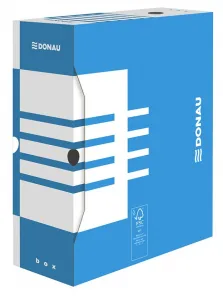 Pudło archiwizacyjne Donau A4 - niebieski 120mm x 340mm x 297mm (7662301FSC-10)
