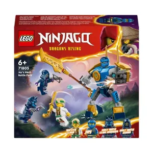 Klocki konstrukcyjne Ninjago Zestaw bitewny z mechem Jaya Lego (71805)