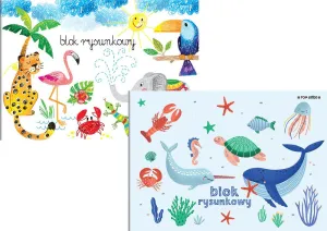 Blok rysunkowy Basic A4 biały 70g 20k Top 2000 (400184492)